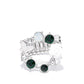 Butterfly Bustle - Green Ring