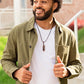 Comes Back ZEN-fold - Brown Urban Necklace
