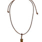 Comes Back ZEN-fold - Brown Urban Necklace