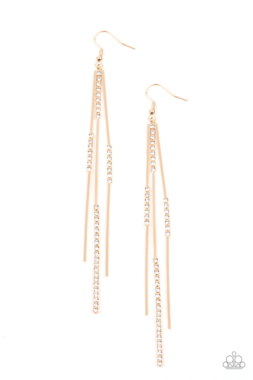 Dainty Dynamism - Gold Earring