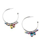 Dazzling Downpour - Multi Hoop Earring