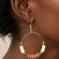 Earthy Esteem - Brown Earring