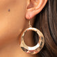 Fiercely Faceted - Gold Earring