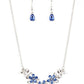 Floral Fashion Show - Blue Necklace