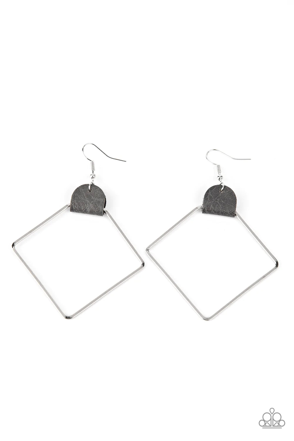 Friends of a LEATHER - Silver Earring