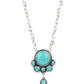 Geographically Gorgeous - Blue Necklace