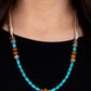 Groundbreaking Glamour - Blue Urban Necklace