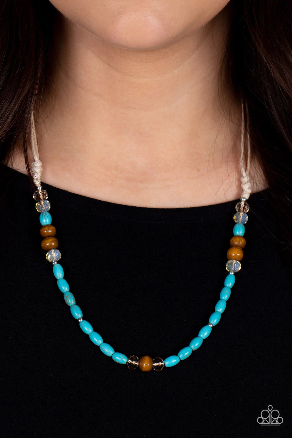 Groundbreaking Glamour - Blue Urban Necklace