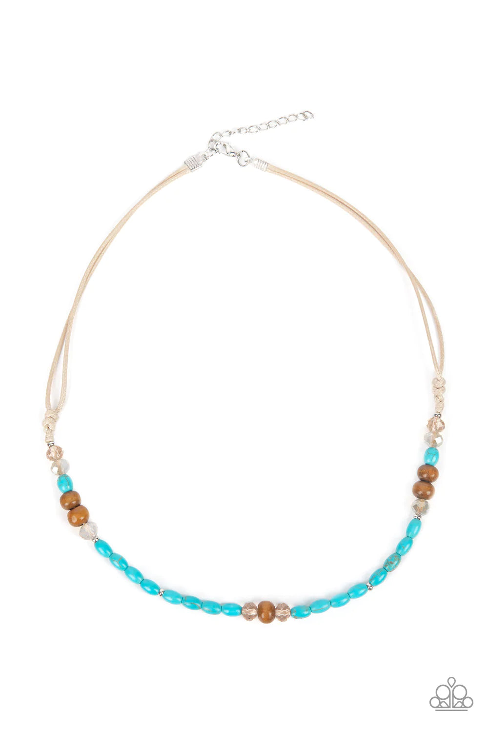 Groundbreaking Glamour - Blue Urban Necklace