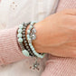 Individual Inflorescence - Blue Bracelet