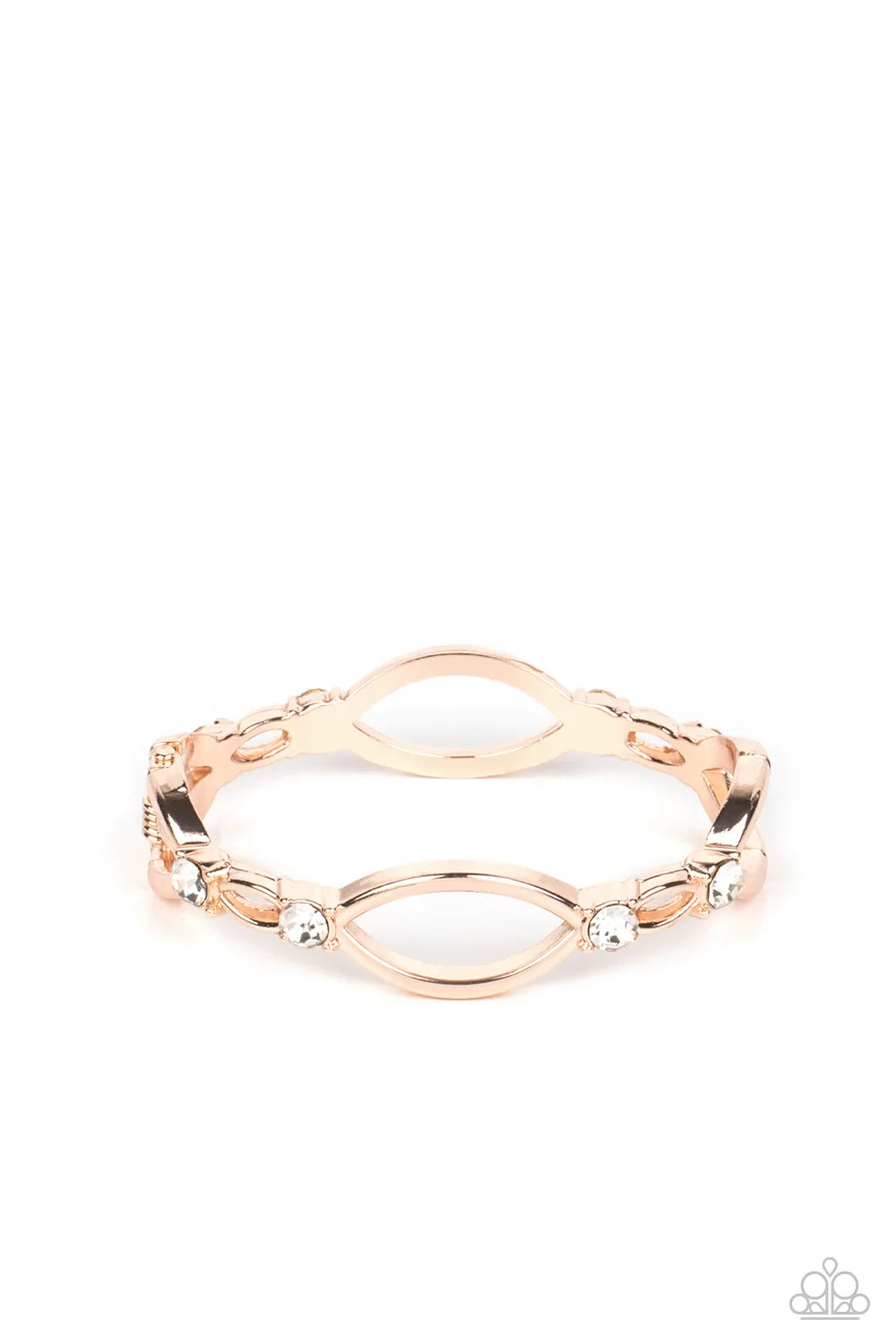 Interwoven Illusion - Rose Gold Bracelet