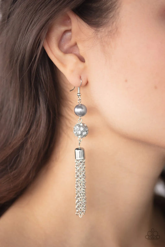 High Roller Radiance - Silver Earring