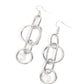 Park Avenue Princess - White Earring