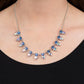 Razor-Sharp Refinement - Blue Necklace