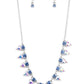 Razor-Sharp Refinement - Blue Necklace