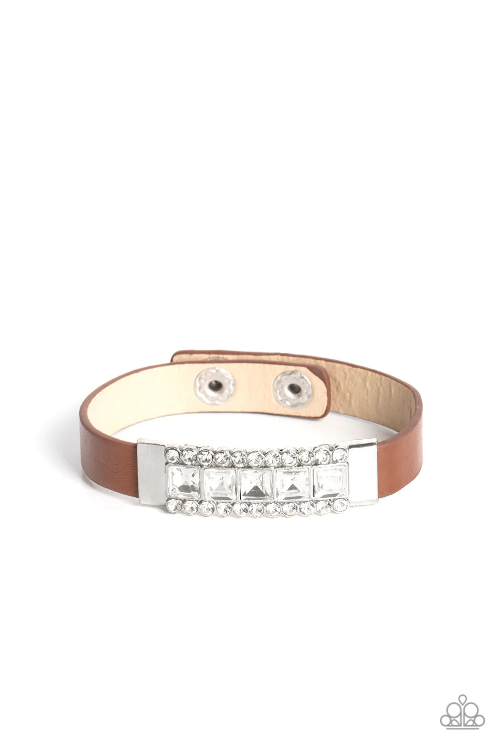 Rebel Reputation - Brown Urban Bracelet