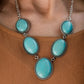 River Valley Radiance - Blue Necklace
