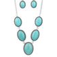 River Valley Radiance - Blue Necklace