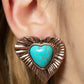Rustic Romance - Copper Post Earring