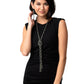 SCARFed for Attention (Gunmetal) - Black Necklace