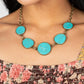 Santa Fe Flats - Brass Necklace