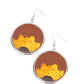 Sun-Kissed Sunflowers - Brown Earring