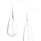 The Drop Off - Silver Earring