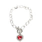 Till DAZZLE Do Us Part - Red Bracelet