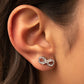 Turn Of The Century - White Post Earring
