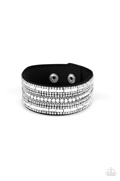 Rebel Radiance - Black Urban Bracelet