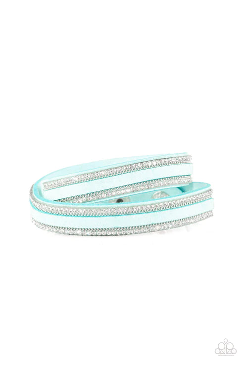 Going For Glam - Blue Urban Bracelet