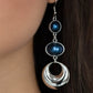 Bubbling To The Surface - Blue Earring